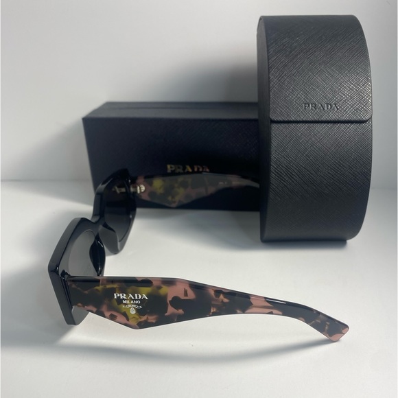 New - PRADA EYEWEAR PR 15YS SUNGLASSES
BLACK & PINK - Picture 14 of 16